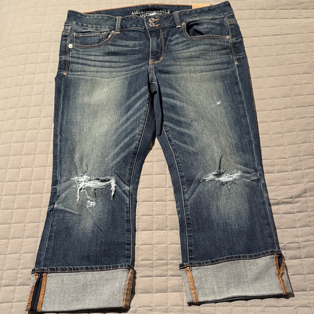 American Eagle Outfitters Women's Cropped Jeans